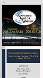 Mobile Screenshot of bennettesmotorworld.com